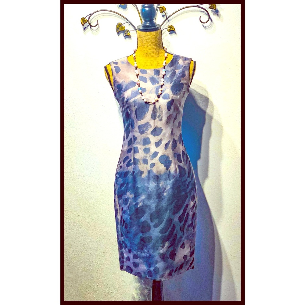 Max Mara Silk Blend Sheath Sundress Euro Sz 38